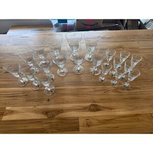Helois-Crystal Stemware: Western Germany Hand Made (20 Total)